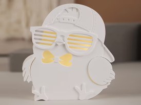Kit 5 moldes adornos de buhos para luces